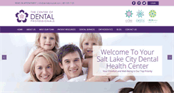 Desktop Screenshot of dentalprosutah.com